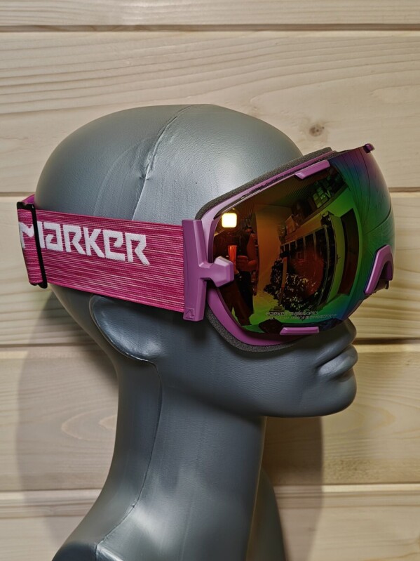 DÁMSKE LYŽIARSKE OKULIARE MARKER PROJECTOR+ PINK PLASMA MIRROR